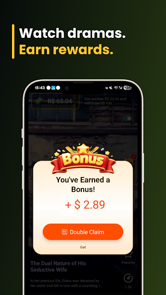 Rewards earned while watching Reelio